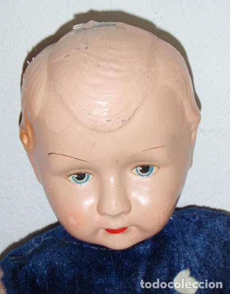 Mu&ntilde;ecas extranjeras: Mu&ntilde;eco antiguo - 66 cm - Foto 2
