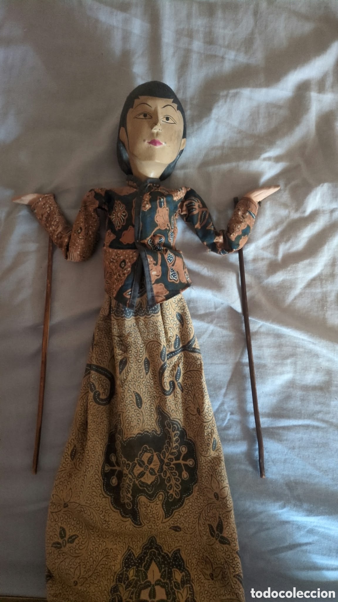 Mu&ntilde;ecas extranjeras: Marionetas tradicionales de varilla - Foto 3