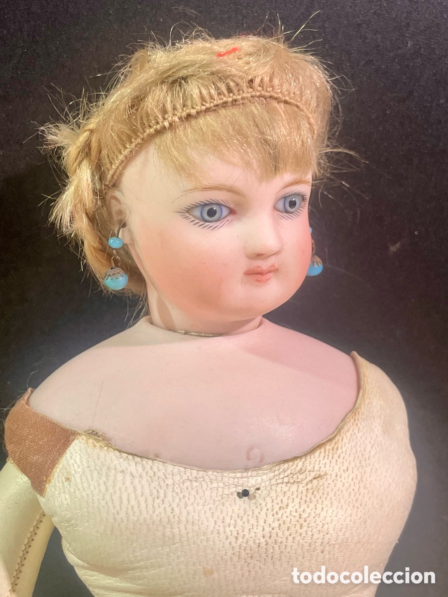 Mu&ntilde;ecas extranjeras: Mu&ntilde;eca de Porcelana Siglo XIX - Foto 2