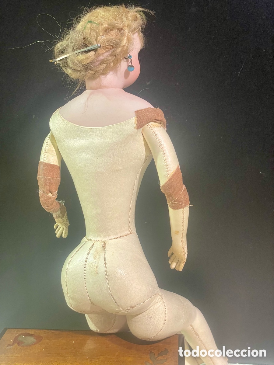 Mu&ntilde;ecas extranjeras: Mu&ntilde;eca de Porcelana Siglo XIX - Foto 4