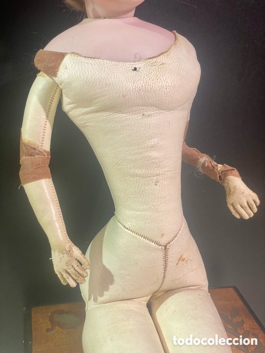 Mu&ntilde;ecas extranjeras: Mu&ntilde;eca de Porcelana Siglo XIX - Foto 5