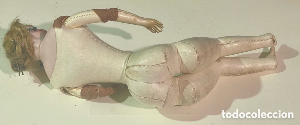 Mu&ntilde;ecas extranjeras: Mu&ntilde;eca de Porcelana Siglo XIX - Foto 7