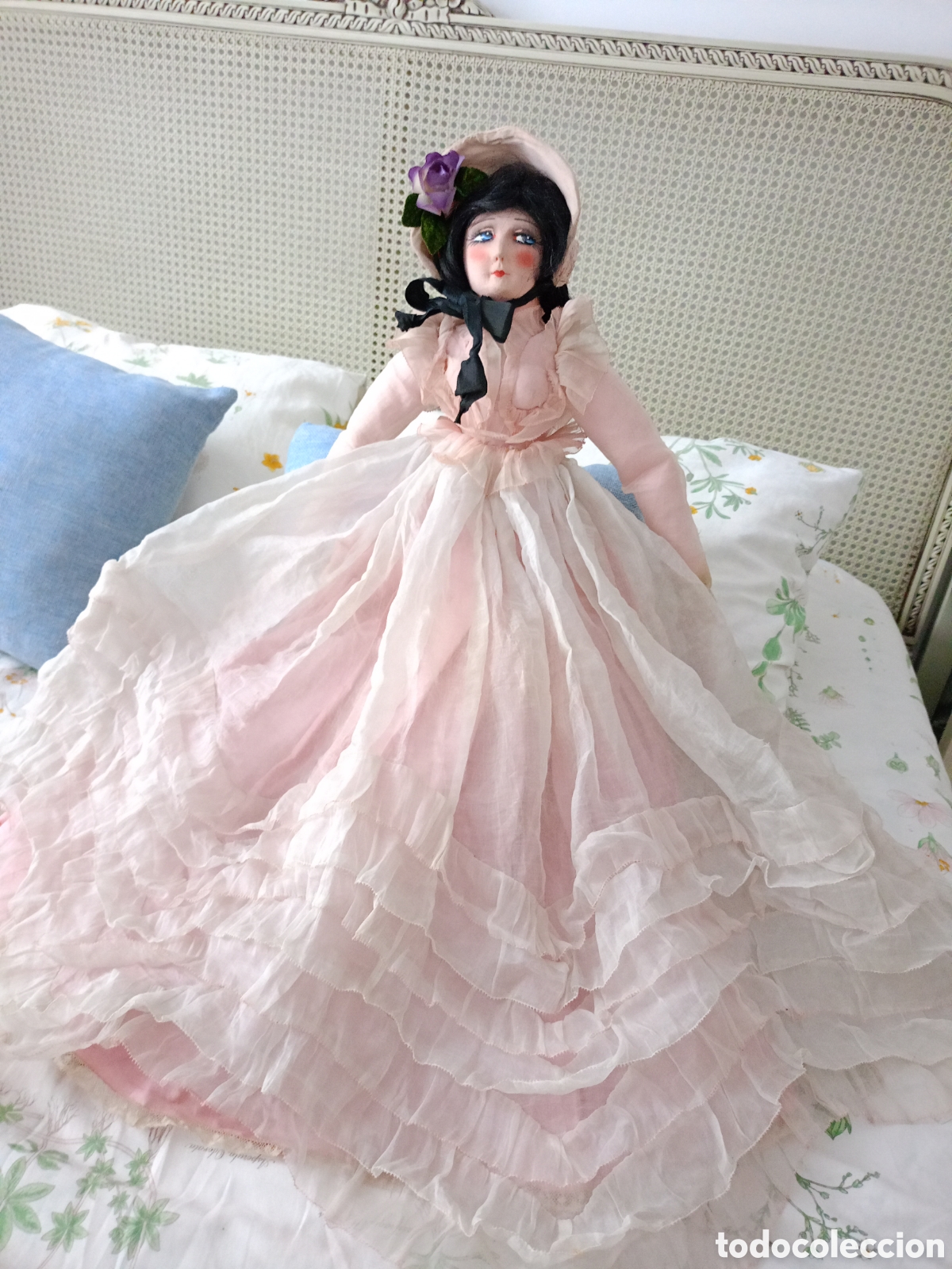 Mu&ntilde;ecas extranjeras: Antigua mu&ntilde;eca Boudoir a&ntilde;os 20