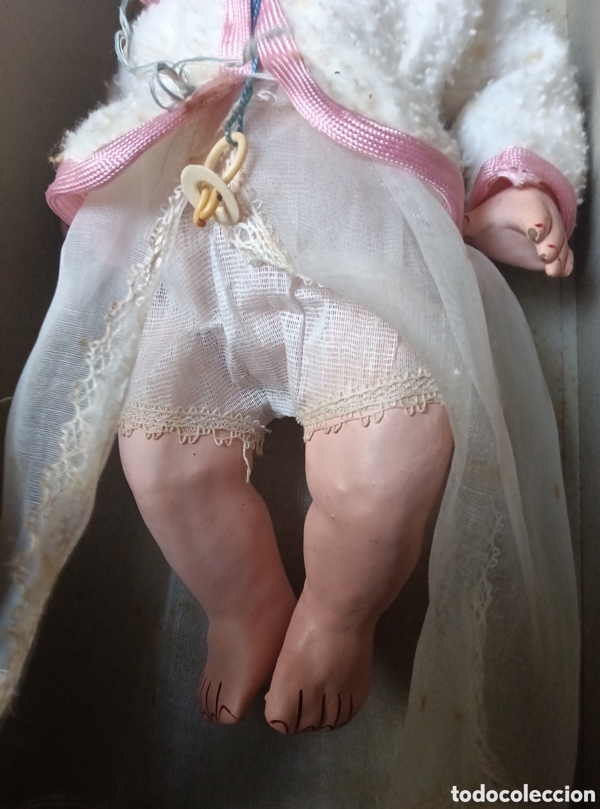 Mu&ntilde;ecas extranjeras: Antigua mu&ntilde;ecas de principi&oacute; de 1900, 1920, perfecta, en su caja pero sin tapa,