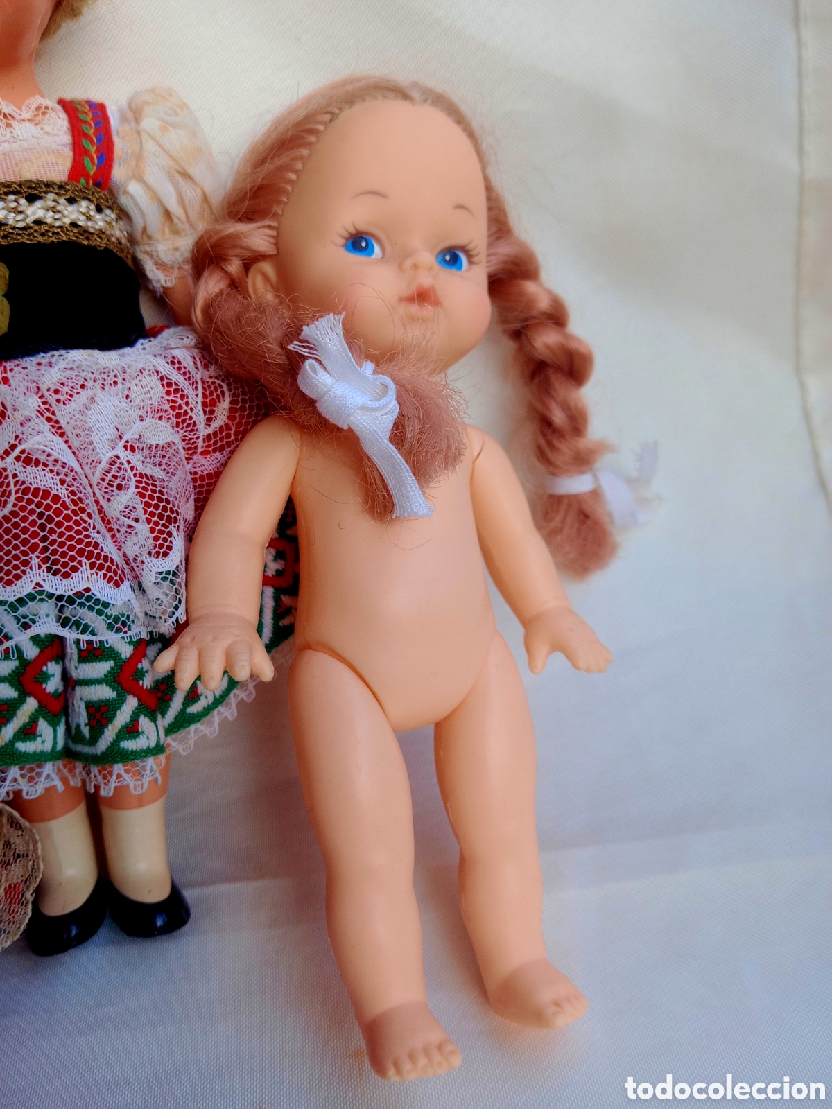 Mu&ntilde;ecas extranjeras: Lote de mu&ntilde;ecas antiguas - Foto 5