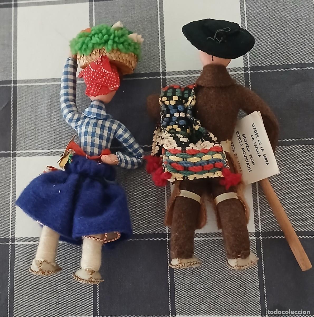 Mu&ntilde;ecas extranjeras: PAREJA DE MU&Ntilde;ECOS TELA Y FIELTRO - Foto 2