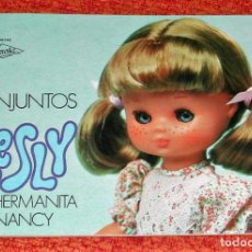 Muñecas Lesly Clásicas de colección: CATALOGO LESLY ANTIGUO. AÑO 1.977. A ESTRENAR. Lote 134239362
