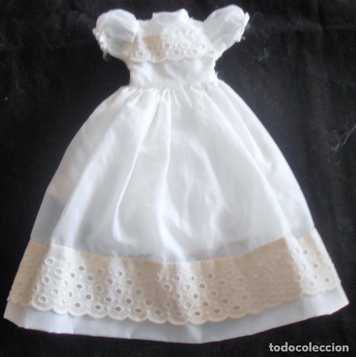 Mu&ntilde;ecas Lesly cl&aacute;sicas de colecci&oacute;n: VESTIDO BLANCO, LARGO, DE LESLY - Foto 2