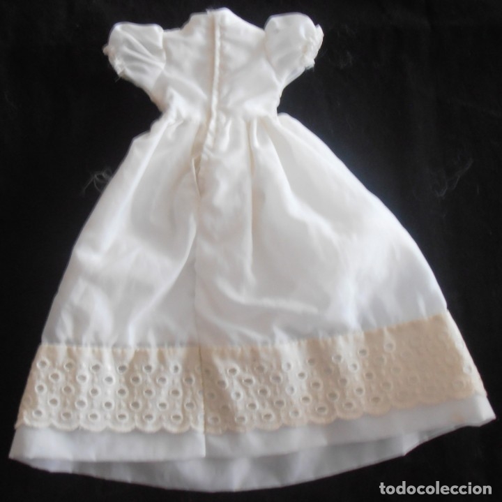Mu&ntilde;ecas Lesly cl&aacute;sicas de colecci&oacute;n: VESTIDO BLANCO, LARGO, DE LESLY - Foto 3
