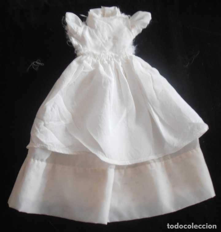 vestido blanco de muñeca, artesanal, años 40-50 - Comprar Vestidos e  Acessórios Boneca Espanhola Clássica no todocoleccion