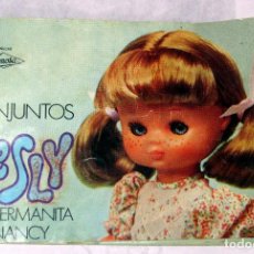 Muñecas Lesly Clásicas de colección: LESLY ,HERMANITA DE NANCY CATALOGO .AÑO 1976 EN BUEN ESTADO