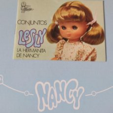 Muñecas Lesly Clásicas de colección: LESLY CATALOGO AÑOS 70 - ORIGINAL RARO - FAMOSA. Lote 387136889