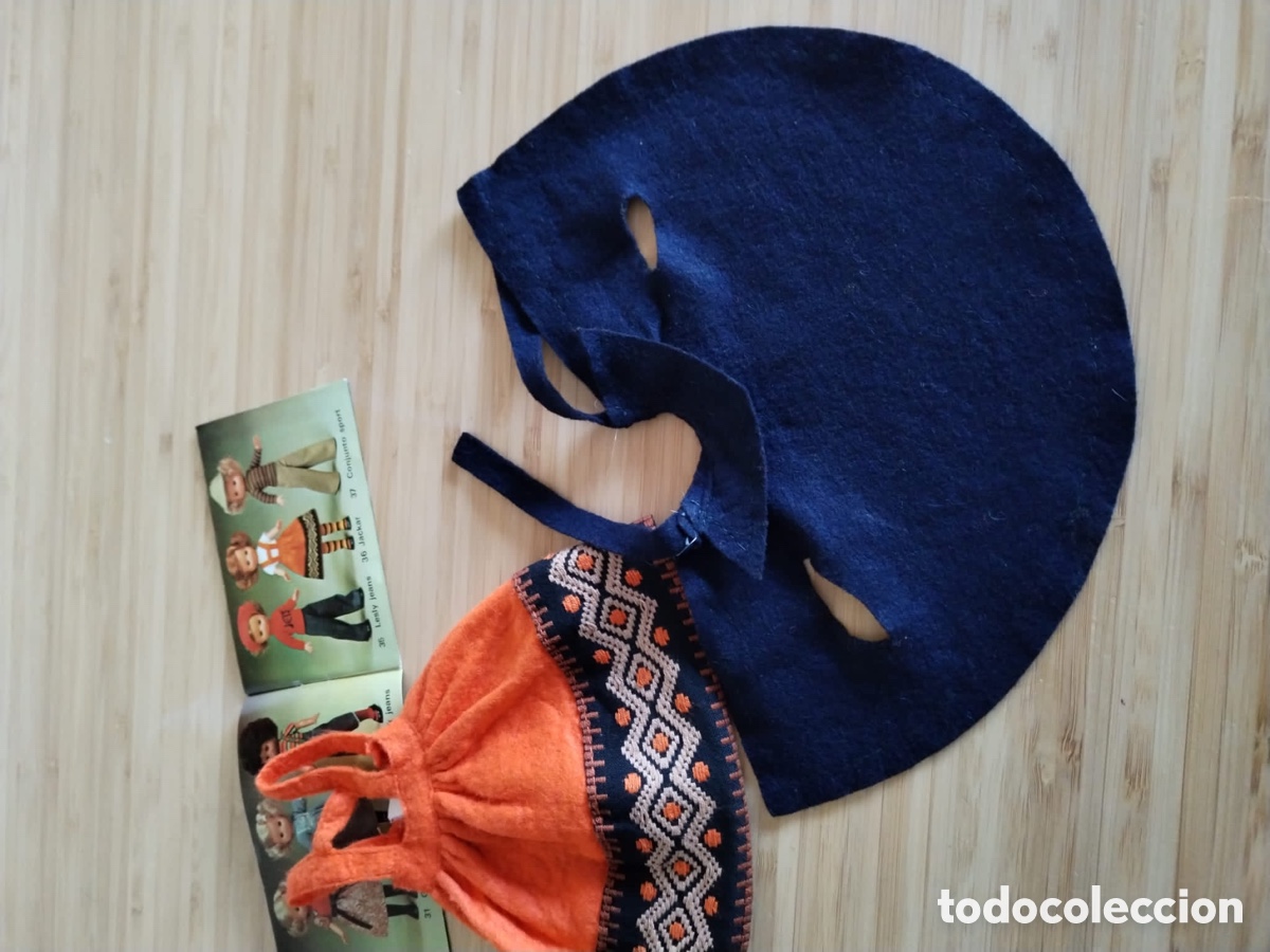 Mu&ntilde;ecas Lesly cl&aacute;sicas de colecci&oacute;n: Vestido y capa Lesly - Foto 4