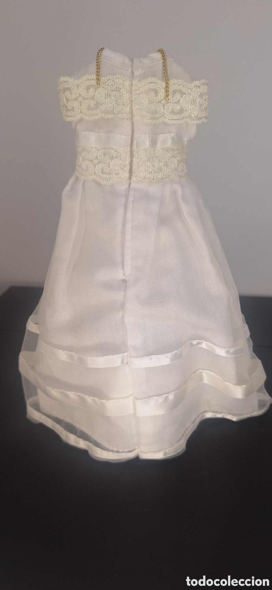 Mu&ntilde;ecas Lesly cl&aacute;sicas de colecci&oacute;n: Vestido de comunion reedicion Lesly - Foto 2