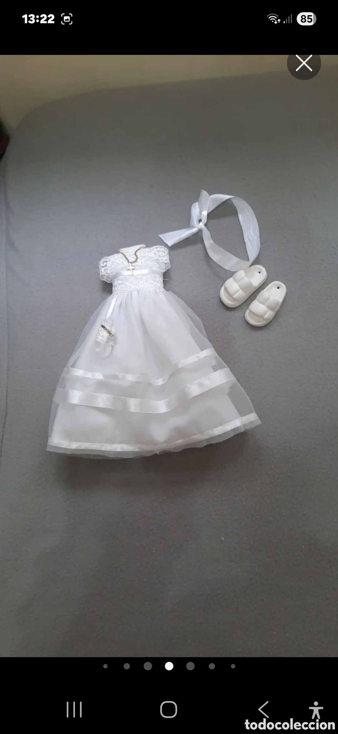 Mu&ntilde;ecas Lesly cl&aacute;sicas de colecci&oacute;n: Ropa Comuni&oacute;n Lesly 2013 + Mu&ntilde;eca Miyo - Foto 7