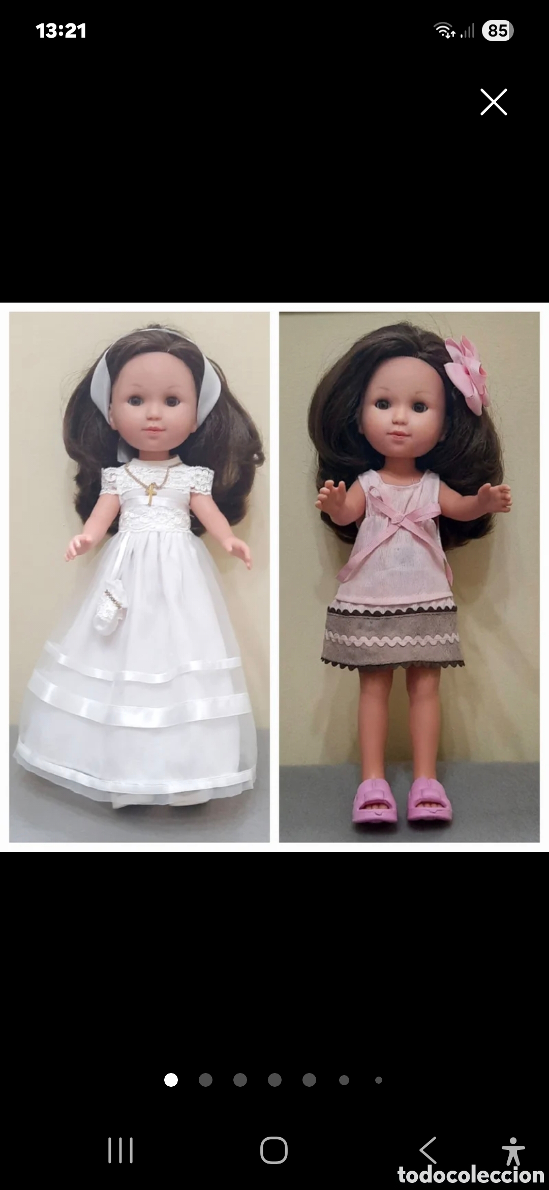 Mu&ntilde;ecas Lesly cl&aacute;sicas de colecci&oacute;n: Ropa Comuni&oacute;n Lesly 2013 + Mu&ntilde;eca Miyo - Foto 10