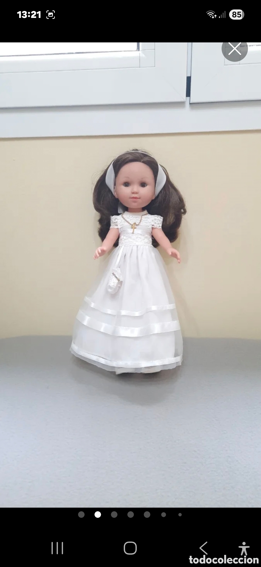 Mu&ntilde;ecas Lesly cl&aacute;sicas de colecci&oacute;n: Ropa Comuni&oacute;n Lesly 2013 + Mu&ntilde;eca Miyo - Foto 11