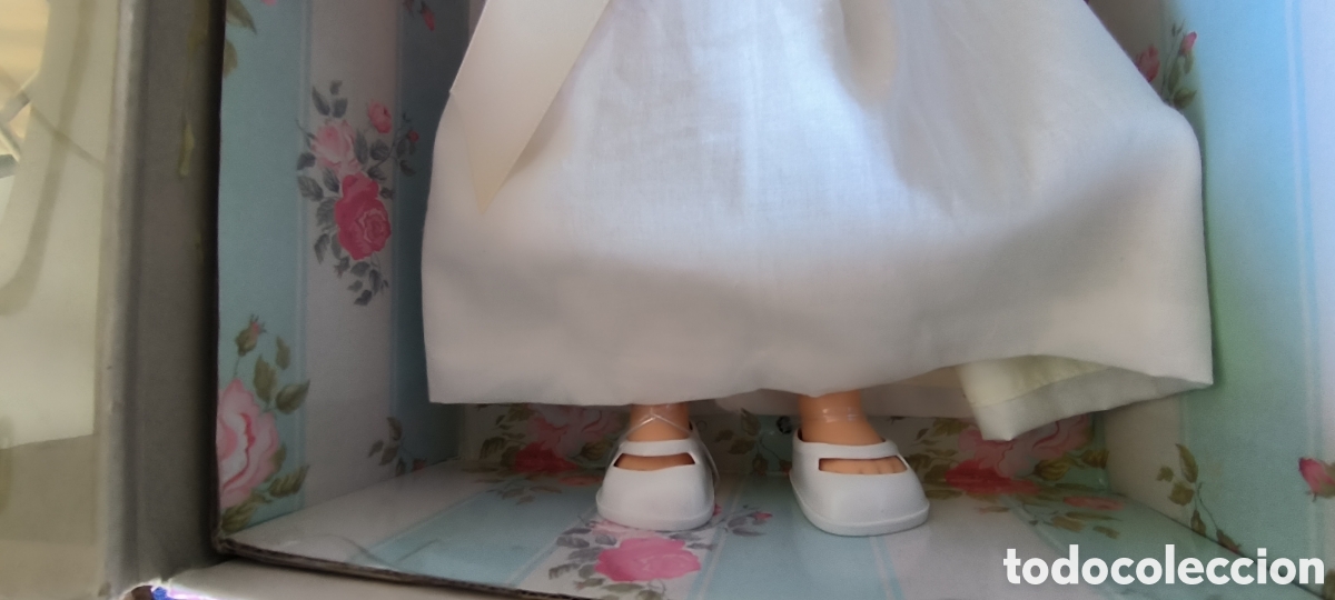 Mu&ntilde;ecas Lesly cl&aacute;sicas de colecci&oacute;n: Mu&ntilde;eca Lesly comuni&oacute;n nueva en caja - Foto 6
