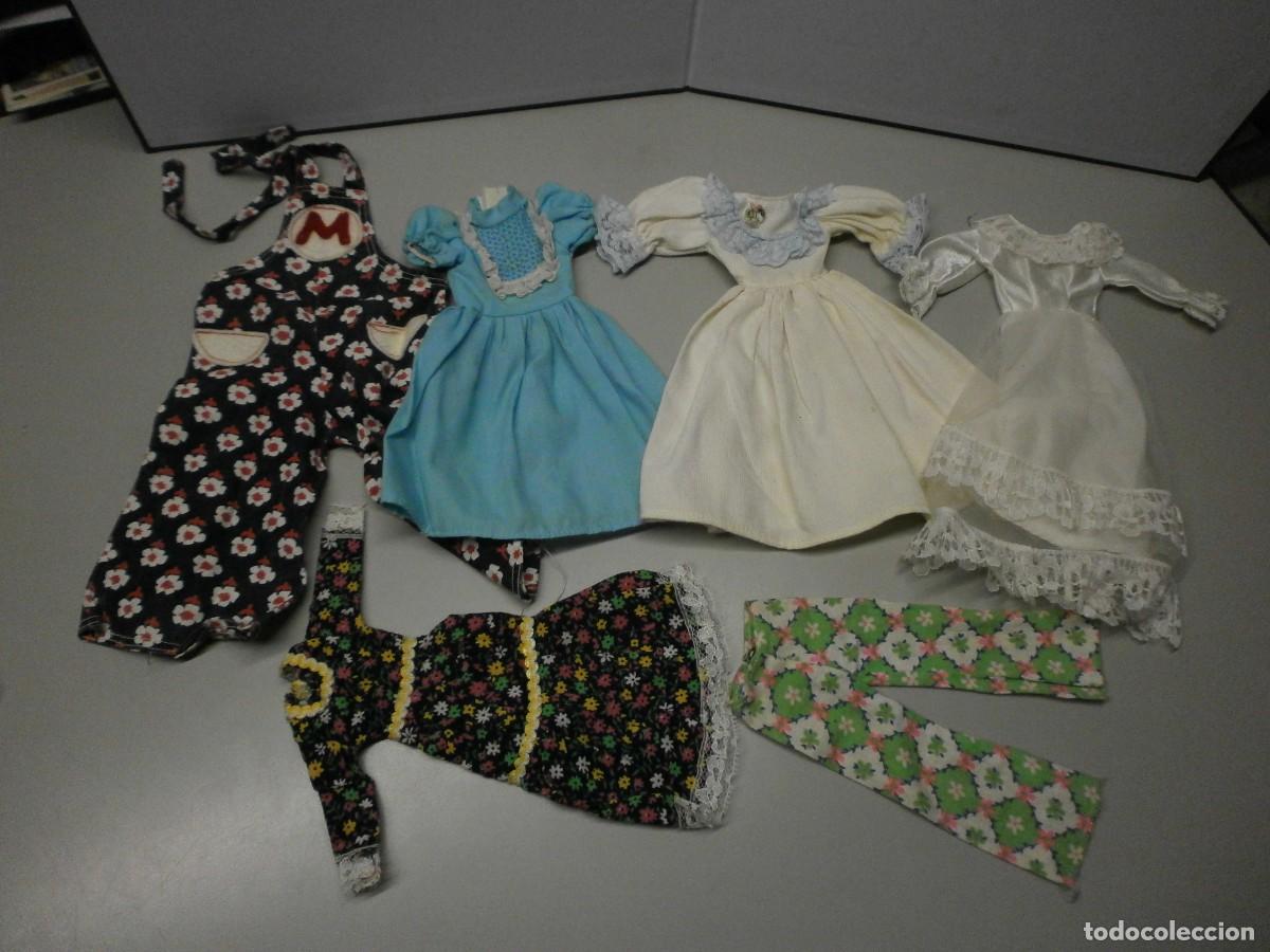 Puppen Lesly von Famosa: lote vestidos lesly y otras mu&ntilde;ecas a&ntilde;os 70