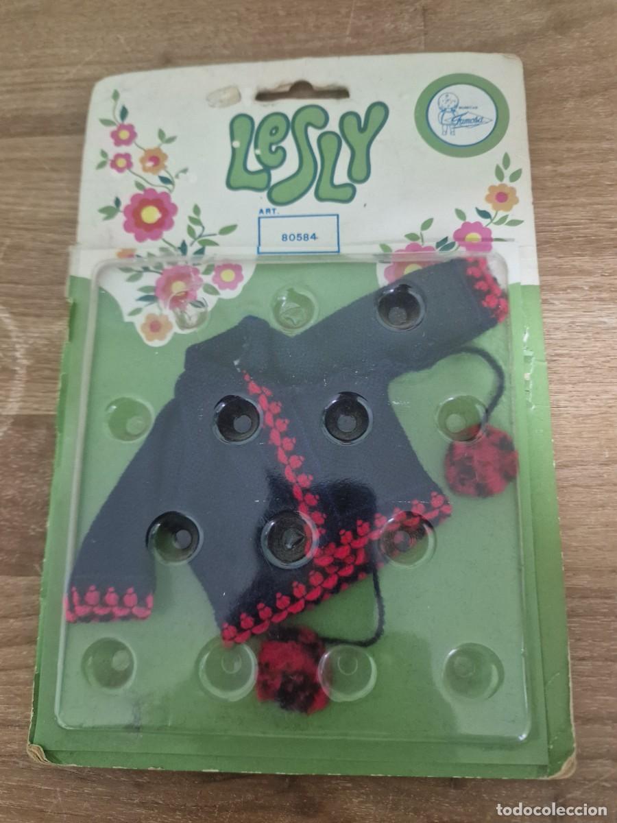 Mu&ntilde;ecas Lesly Cl&aacute;sicas de colecci&oacute;n: Chaqueta de mu&ntilde;eca Lesly en blister