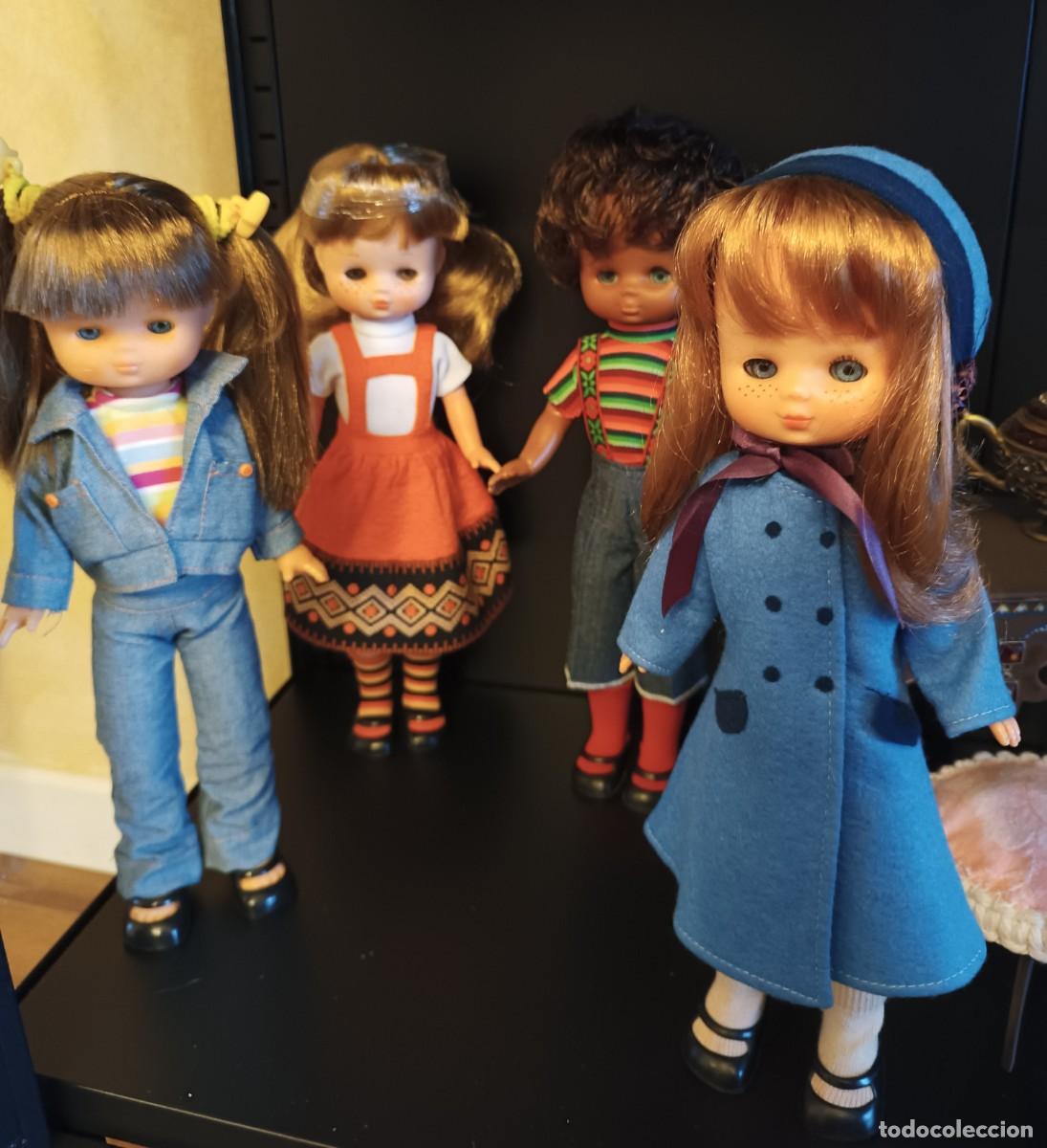Mu&ntilde;ecas Lesly Cl&aacute;sicas de colecci&oacute;n: Lote de 4 lesly. todas en buen estado