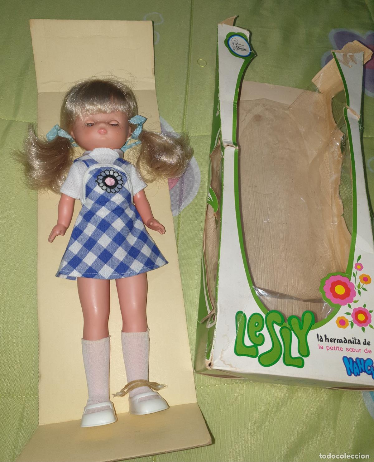 Mu&ntilde;ecas Lesly Cl&aacute;sicas de colecci&oacute;n: LESLY NUEVA EN CAJA A&Ntilde;OS 70 MODELO MA&Ntilde;ANA
