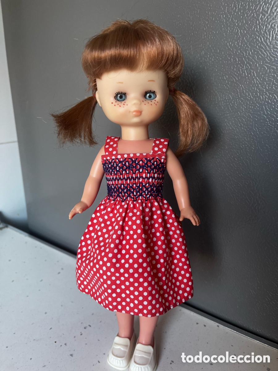 Mu&ntilde;ecas Lesly Cl&aacute;sicas de colecci&oacute;n: Lesly arona de las primeras, 10 pecas , con traje original