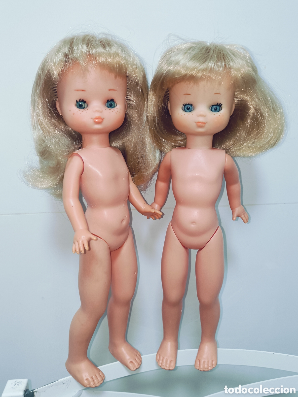Mu&ntilde;ecas Lesly cl&aacute;sicas de colecci&oacute;n: Lesly arona lote de dos