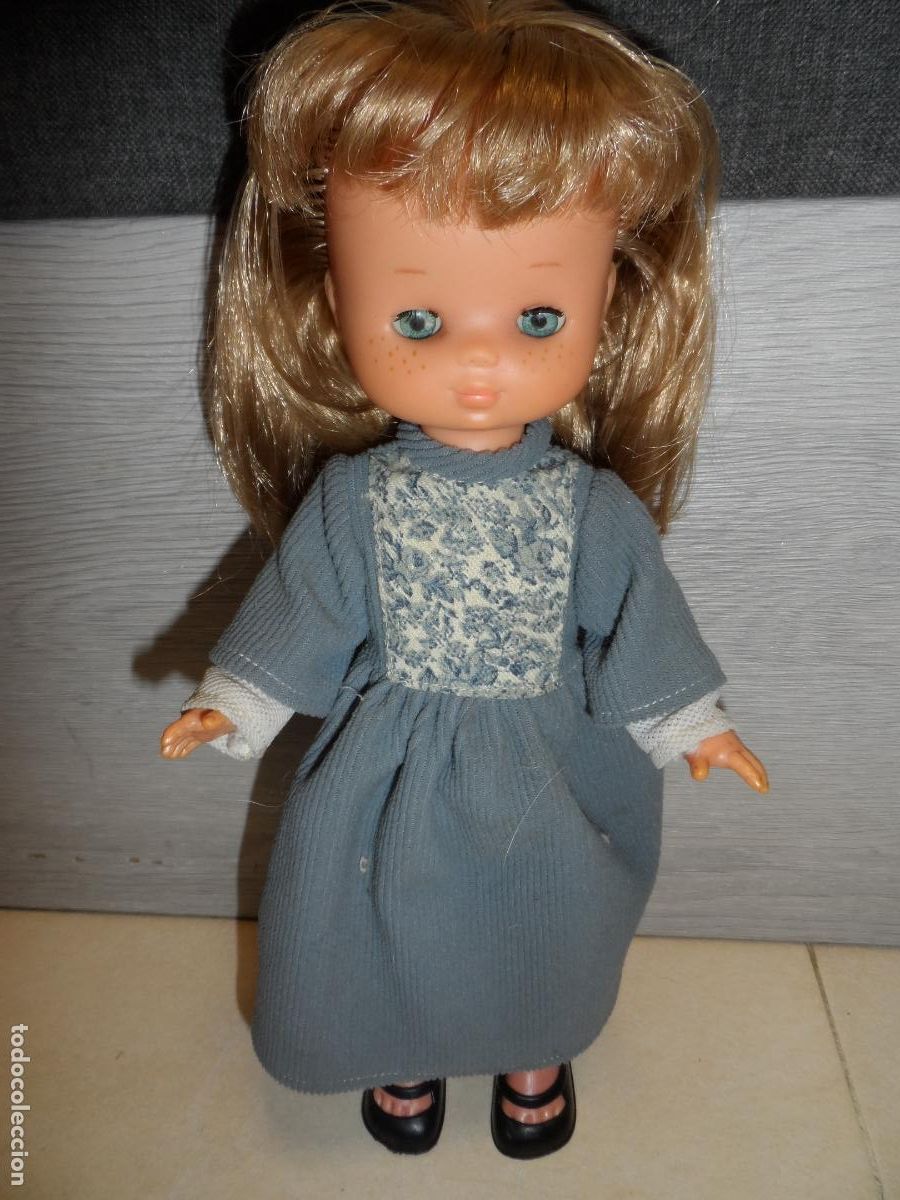 Mu&ntilde;ecas Lesly cl&aacute;sicas de colecci&oacute;n: MU&Ntilde;ECA NANCY LESLY RUBIA 10 PECAS ORIGINAL A&Ntilde;OS 70
