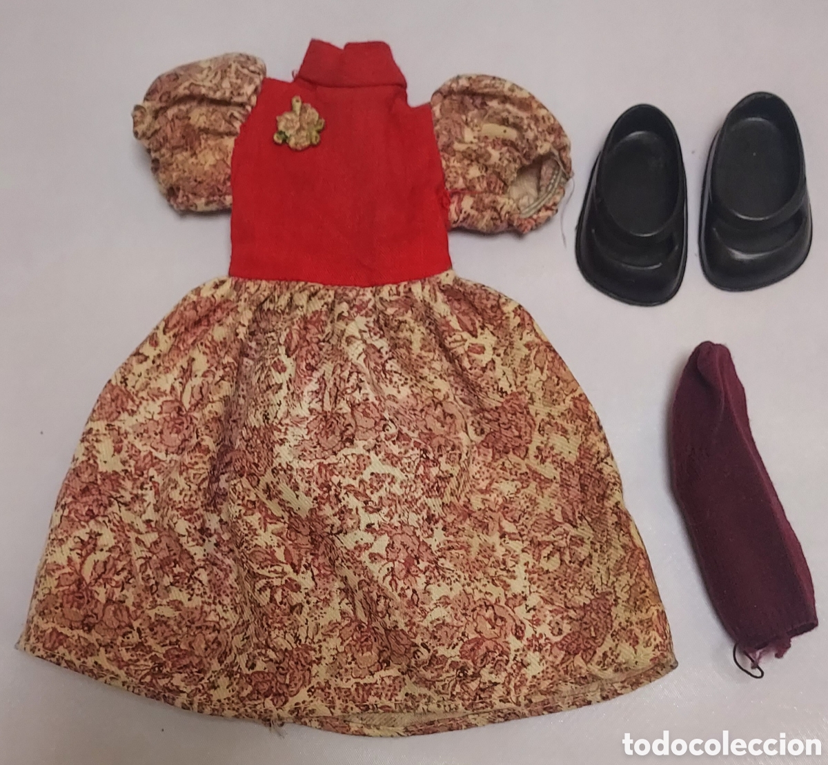 Mu&ntilde;ecas Lesly cl&aacute;sicas de colecci&oacute;n: Conjunto Lesly Gala Marca Famosa a&ntilde;os 70