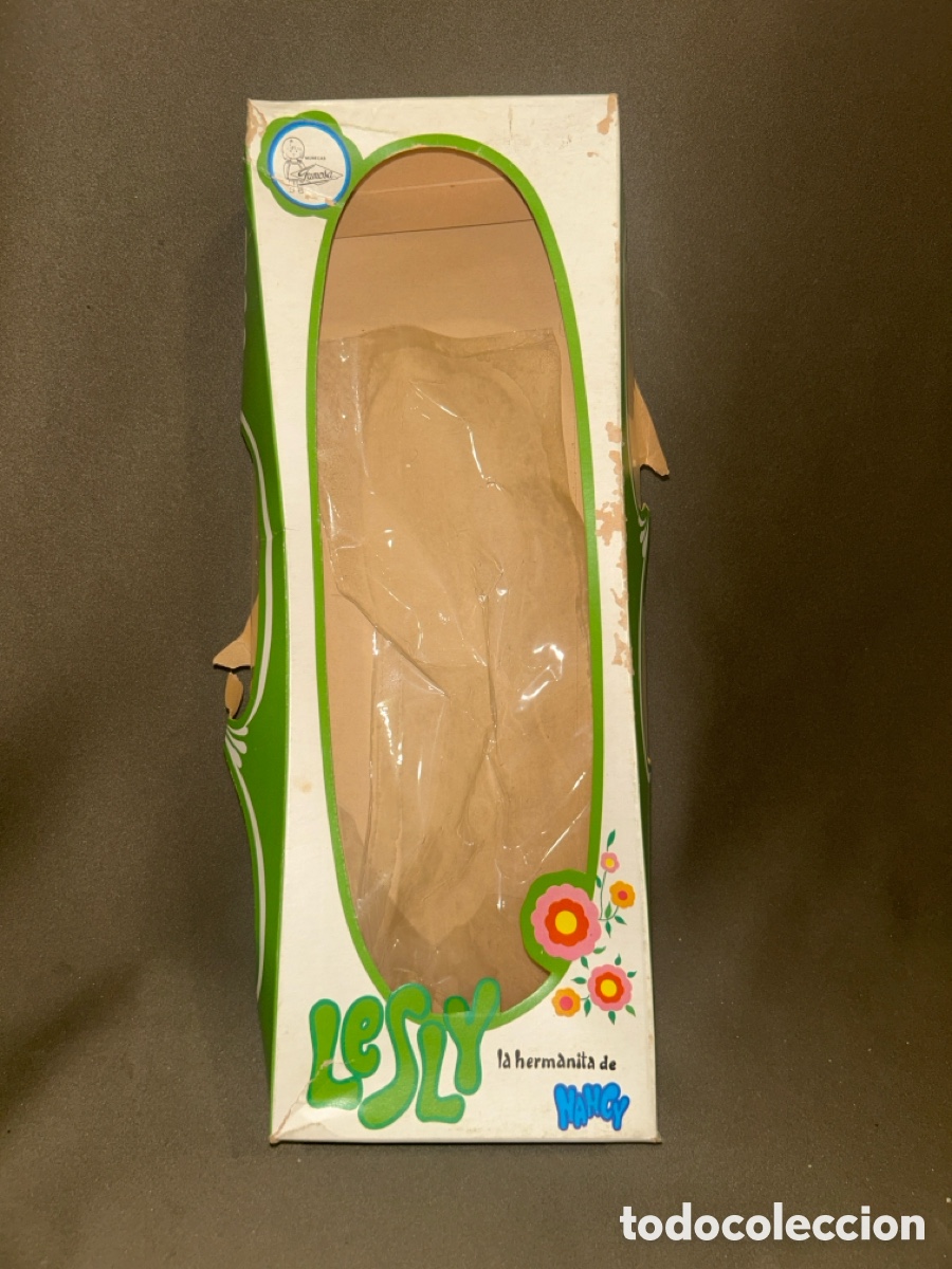 Mu&ntilde;ecas Lesly cl&aacute;sicas de colecci&oacute;n: CAJA VACIA DE LESLY LA HERMANITA DE NANCY, DE FAMOSA *VER FOTOS*
