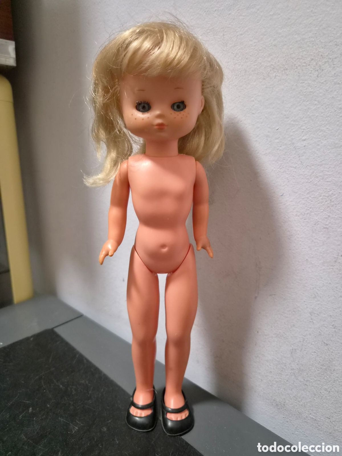 Mu&ntilde;ecas Lesly cl&aacute;sicas de colecci&oacute;n: ANTIGUA MU&Ntilde;ECA LESLY DIEZ PECAS ORIGINAL