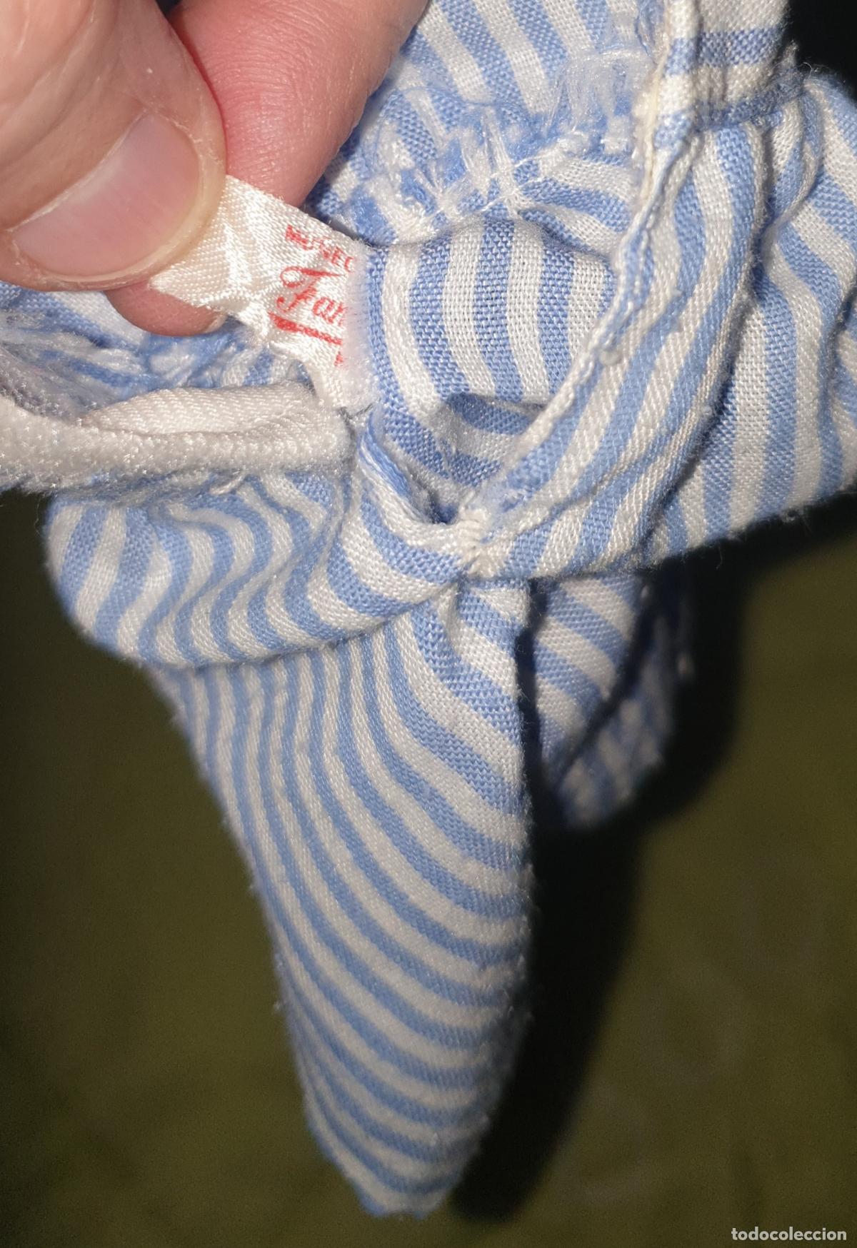 Mu&ntilde;ecas Lesly cl&aacute;sicas de colecci&oacute;n: DIF&Iacute;CIL CONJUNTO MONO RAYAS DE LESLY - Foto 3