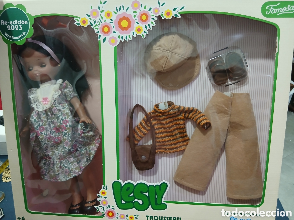 Bonecas Lesly da Famosa: SALIDA 0.01&euro;. Lesly Trousseau edici&oacute;n limitada. En caja. (L135)