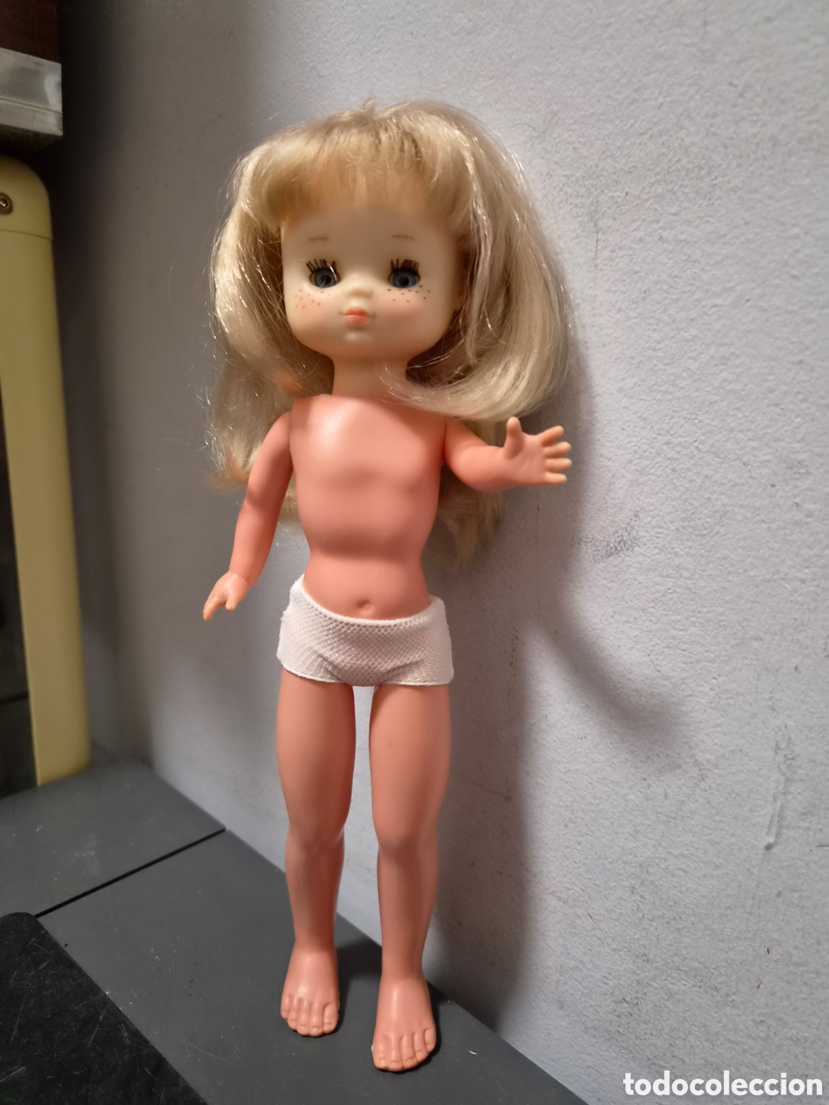 Mu&ntilde;ecas Lesly cl&aacute;sicas de colecci&oacute;n: ANTIGUA MU&Ntilde;ECA LESLY DIEZ PECAS ORIGINAL A&Ntilde;OS 70