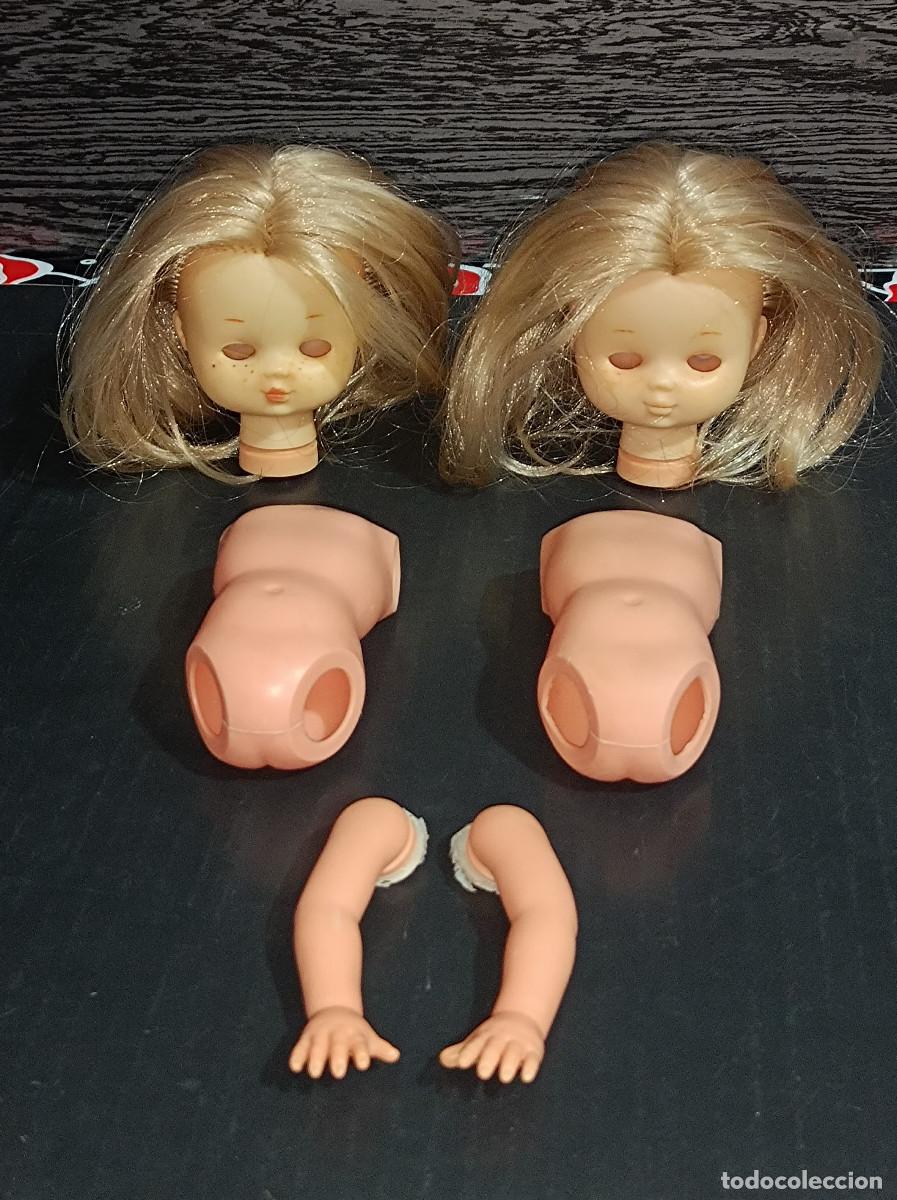 Mu&ntilde;ecas Lesly cl&aacute;sicas de colecci&oacute;n: Lote Despiece Mu&ntilde;eca Lesly