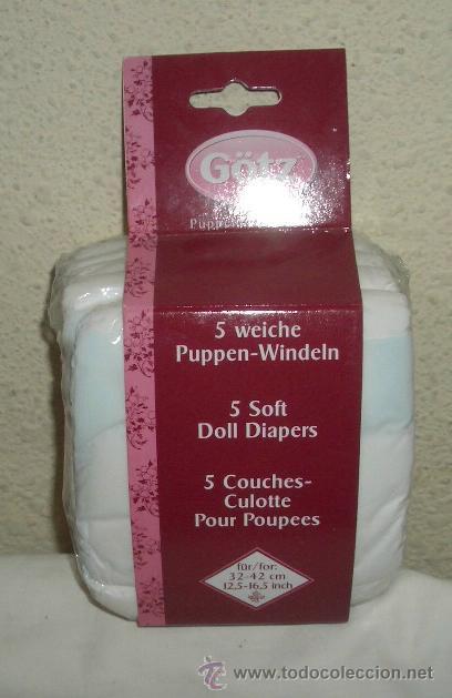 Mu&ntilde;ecas modernas: PA&Ntilde;ALES PARA BEB&Eacute; G&Ouml;TZ,A ESTRENAR - Foto 1