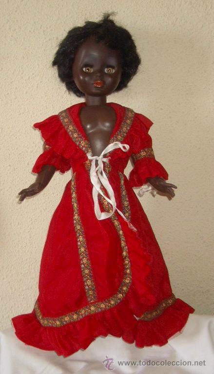 Mu&ntilde;ecas modernas: MU&Ntilde;ECA LILY NEGRA,A&Ntilde;OS 70 - Foto 2