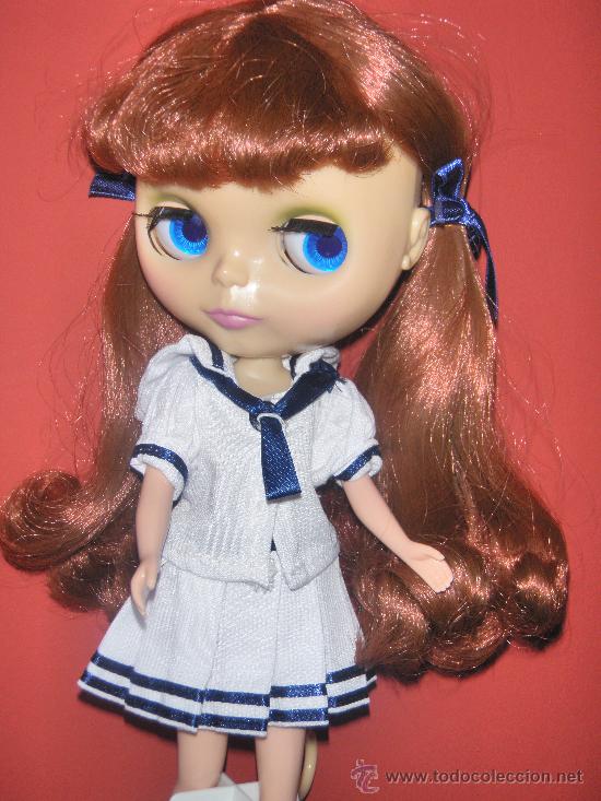 Mu&ntilde;ecas modernas: VESTIDO DE MARINERA PARA BLYTHE - Foto 1