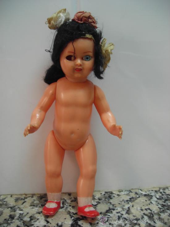 Mu&ntilde;ecas modernas: ANTIGUA MU&Ntilde;ECA SIN MARCA PARA REPARAR - Foto 1