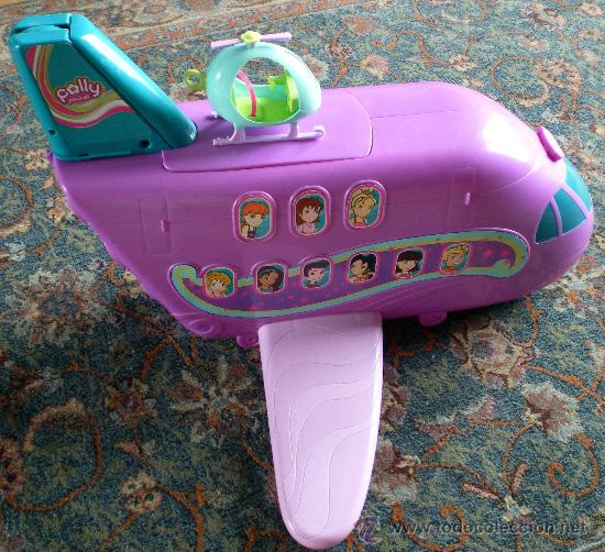 polly pocket avion