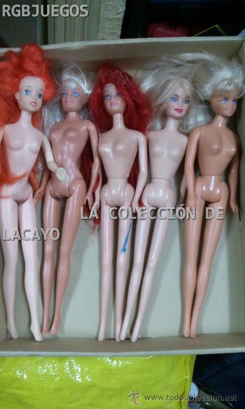 Mu&ntilde;ecas modernas: LOTE DE 5 MU&Ntilde;ECAS  Y OTRAS - Foto 1