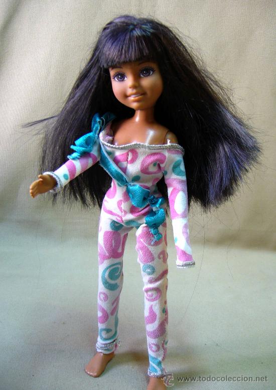 Mu&ntilde;ecas modernas: MU&Ntilde;ECA MATTEL, A&Ntilde;O 2000, MORENA, 25 CM, ROPA ORIGINAL - Foto 4