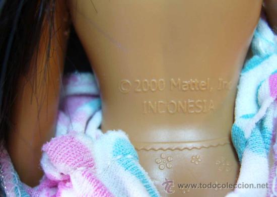 Mu&ntilde;ecas modernas: MU&Ntilde;ECA MATTEL, A&Ntilde;O 2000, MORENA, 25 CM, ROPA ORIGINAL - Foto 6