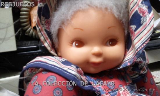 Mu&ntilde;ecas modernas: 2 MU&Ntilde;ECAS DE TRAPO CON GARA DE GOMA - Foto 5