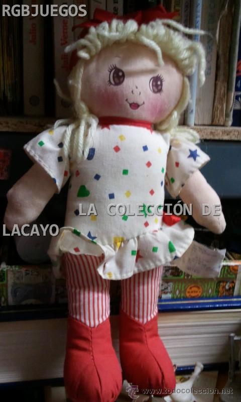 Mu&ntilde;ecas modernas: 2 MU&Ntilde;ECAS DE TRAPO-CAPERUCITA Y TRAPITOS - Foto 3