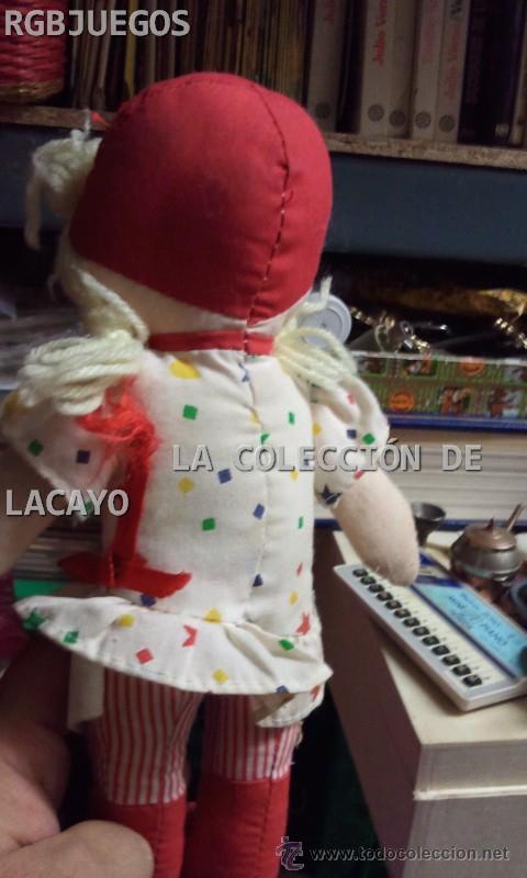 Mu&ntilde;ecas modernas: 2 MU&Ntilde;ECAS DE TRAPO-CAPERUCITA Y TRAPITOS - Foto 4