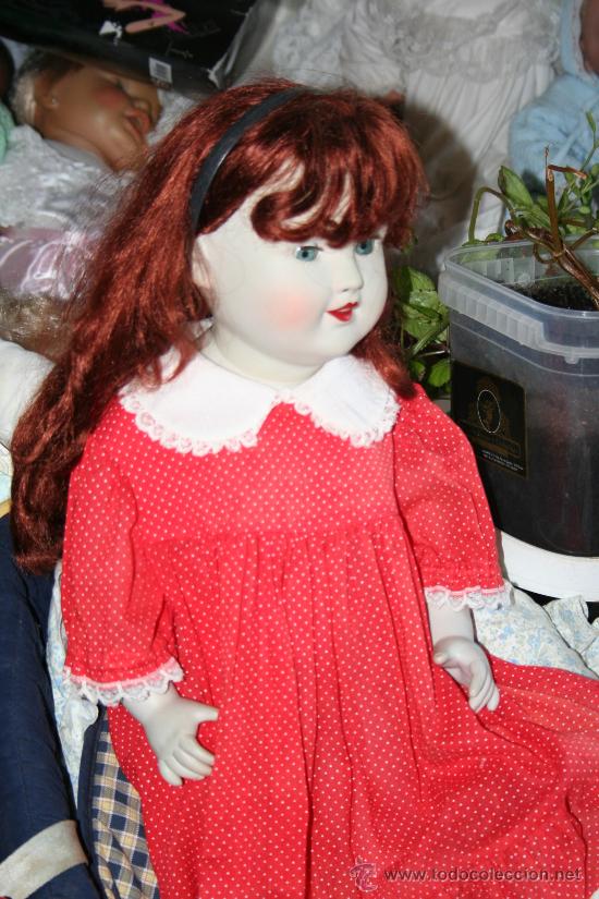 Mu&ntilde;ecas modernas: mu&ntilde;eca como las antiguas marcada ar - Foto 3