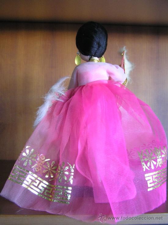 Mu&ntilde;ecas modernas: MU&Ntilde;ECA DE BAILARINA ORIENTAL. .25 CM. - Foto 4