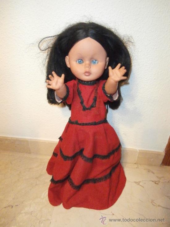 Mu&ntilde;ecas modernas: ANTIGUA MU&Ntilde;ECA D 50 CMS, ARG ( ARGENTINA ) - Foto 2